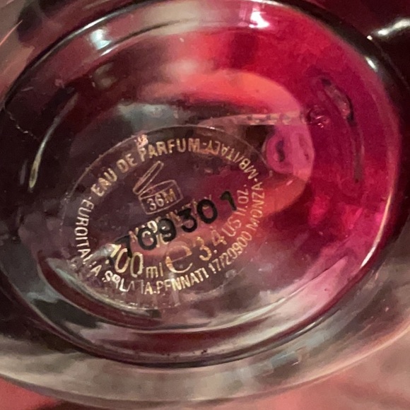 Empty 3.4 Oz MISSONI Perfume Bottle for Collection or Art crafting - Picture 3 of 4